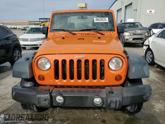 2013 Jeep Wrangler Sport with VIN 1C4AJWAG7DL550851, listed as a Copart auction lot 88639225 with Not Provided miles and Salvage Title. Bid and sale history available at carsss.com. Image 13.
