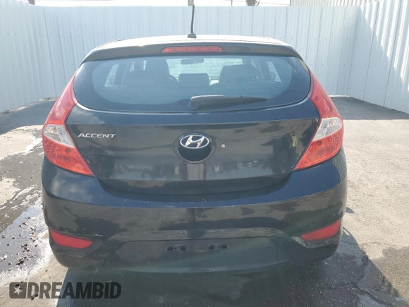 2017 Hyundai Accent SE with VIN KMHCT5AE7HU355551, listed as a Copart auction lot 53730375 with 128,416 mi miles and Clean Title. Bid and sale history available at DreamBid. Image 6.