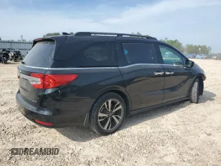 2018 Honda Odyssey Elite z VIN 5FNRL6H95JB017447, wystawiony jako Copart lot #64752615 z przebiegiem 136 616 mil mil oraz Nie do naprawy • Non repairable. Historia ofert i sprzedaży dostępna na DreamBid. Obrazek 3.