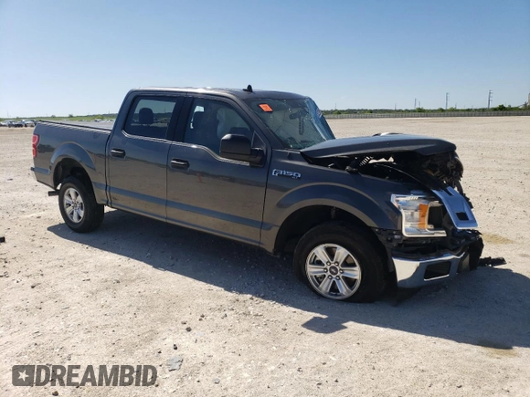 2020 Ford F-150 XL with VIN 1FTEW1CP5LKF46286, listed as a Copart auction lot 52206545 with 84,517 mi miles and Salvage Title. Bid and sale history available at carsss.com. Image 4.
