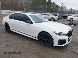 2022 BMW 7 Series 740i with VIN WBA7T2C03NCH94625, listed as a IAAI auction lot 41632368 with 41,953 mi miles. Bid and sale history available at carsss.com. Image 1.