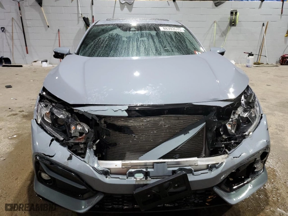 2021 Honda Civic Hatchback EX with VIN SHHFK7H63MU202956, listed as a Copart auction lot 88393515 with 41,483 mi miles and Salvage Title. Bid and sale history available at carsss.com. Image 5.