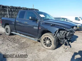 2014 Ram 1500 Express with VIN 1C6RR7FT5ES418905, listed as a IAAI auction lot 41758174 with 92,443 mi miles. Bid and sale history available at carsss.com. Image 1.