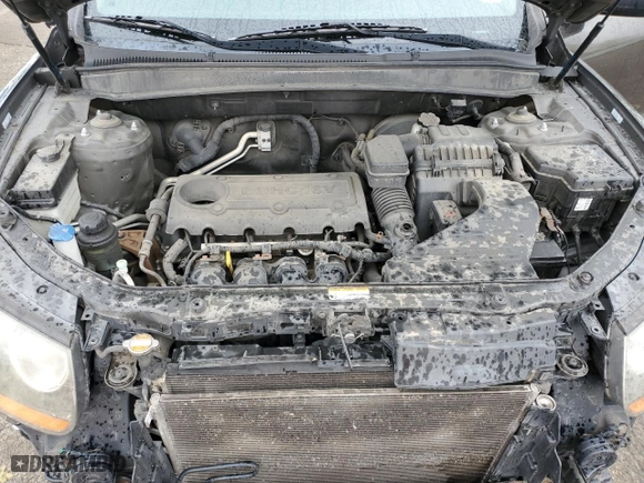 2011 Hyundai Santa Fe GLS with VIN 5XYZGDAB4BG068843, listed as a Copart auction lot 50890095 with 168,364 mi miles and Salvage Title. Bid and sale history available at carsss.com. Image 12.