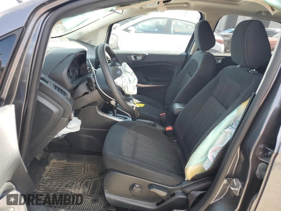 2021 Ford EcoSport SE z VIN MAJ6S3GLXMC400244, wystawiony jako Copart lot #73909434 z przebiegiem 41 758 mil mil oraz Nie do naprawy • Non repairable. Historia ofert i sprzedaży dostępna na DreamBid. Obrazek 7.