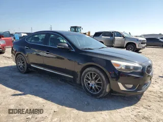 2014 Kia Cadenza Premium with VIN KNALN4D73E5148342, listed as a Copart auction lot 46163195 with 148,446 mi miles and Clean Title. Bid and sale history available at carsss.com. Image 4.