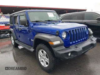2020 Jeep Wrangler Unlimited Sport Altitude with VIN 1C4HJXDG9LW108151, listed as a IAAI auction lot 41937525 with 78,197 mi miles and . Bid and sale history available at DreamBid. Image 1.