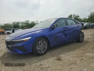 2024 Hyundai Elantra SEL with VIN KMHLM4DGXRU762964, listed as a Copart auction lot 56302745 with 12,057 mi miles and Salvage title. Bid and sale history available at DreamBid. Image 1.