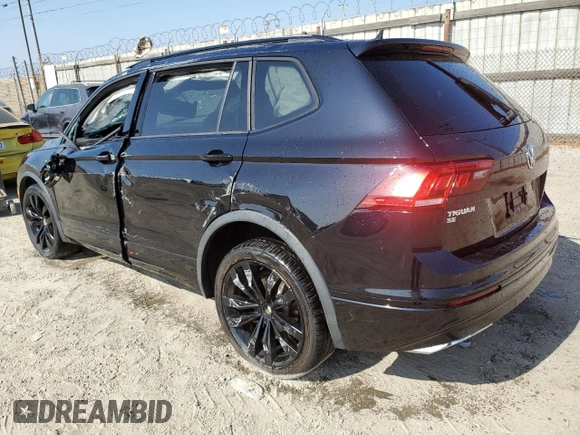 2021 Volkswagen Tiguan SE with VIN 3VV3B7AXXMM069410, listed as a Copart auction lot 58994325 with 55,846 mi miles and Salvage title. Bid and sale history available at DreamBid. Image 2.