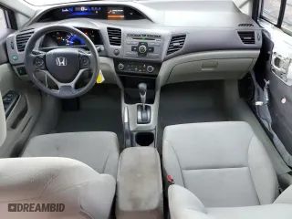 2012 Honda Civic Sdn LX with VIN 19XFB2F50CE049651, listed as a Copart auction lot 52741895 with 133,108 mi miles and Salvage Title. Bid and sale history available at carsss.com. Image 8.