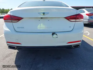 2016 Hyundai Genesis 3.8L with VIN KMHGN4JE2GU128482, listed as a IAAI auction lot 42065181 with 163,925 mi miles. Bid and sale history available at carsss.com. Image 18.