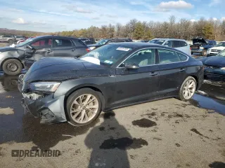 2020 Audi A5 Sportback Premium с VIN WAUANCF54LA013453, выставлен на аукционе Copart как лот 89355705 с пробегом Не указан миль и Списание • Salvage title. История ставок и продаж доступна на DreamBid. Изображение 1.