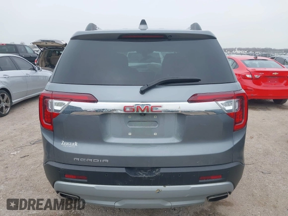 2021 GMC Acadia SLE with VIN 1GKKNKLS0MZ103718, listed as a IAAI auction lot 41511173 with 51,047 mi miles and . Bid and sale history available at DreamBid. Image 16.
