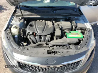 2013 Kia Optima LX with VIN KNAGM4A7XD5390018, listed as a Copart auction lot 53112915 with 0 mi miles and Salvage Title. Bid and sale history available at carsss.com. Image 12.