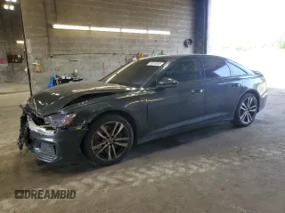 2019 Audi A6 Prestige with VIN WAUM2AF20KN028393, listed as a Copart auction lot 59019565 with 126,362 mi miles and Salvage title. Bid and sale history available at DreamBid. Image 1.