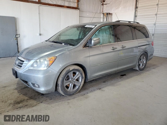 2008 Honda Odyssey Touring with VIN 5FNRL38948B103227, listed as a Copart auction lot 46594395 with 0 mi miles and Salvage Title. Bid and sale history available at carsss.com. Image 1.