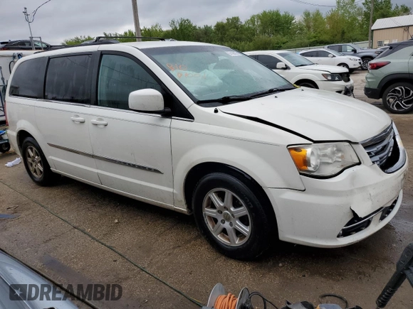 2012 Chrysler Town & Country Touring z VIN 2C4RC1BG3CR330482, wystawiony jako Copart lot #55106075 z przebiegiem 210 054 mil mil oraz Szkoda całkowita • Salvage title. Historia ofert i sprzedaży dostępna na DreamBid. Obrazek 4.