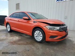 2019 Volkswagen Jetta S with VIN 3VWC57BU8KM193275, listed as a Copart auction lot 53460715 with 55,584 mi miles and Salvage Title. Bid and sale history available at carsss.com. Image 4.