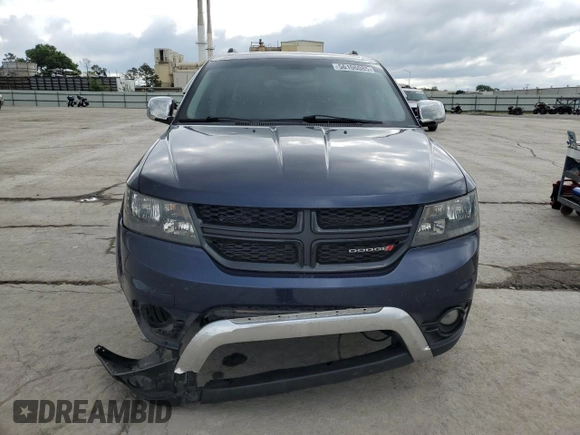 2017 Dodge Journey Crossroad Plus with VIN 3C4PDCGG4HT581492, listed as a Copart auction lot 56106085 with 129,476 mi miles and Salvage title. Bid and sale history available at DreamBid. Image 5.