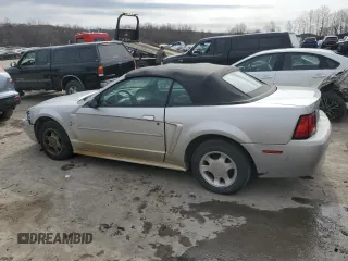 2001 Ford Mustang Deluxe with VIN 1FAFP44491F150140, listed as a Copart auction lot 48505185 with 259,819 mi miles and Salvage Title. Bid and sale history available at carsss.com. Image 2.