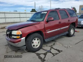 2003 GMC Yukon SLT with VIN 1GKEK13ZX3J302995, listed as a Copart auction lot 49966704 with 211,777 mi miles and Salvage Title. Bid and sale history available at carsss.com. Image 1.