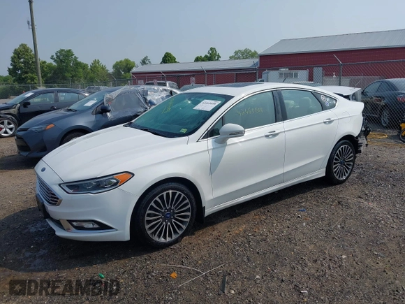 2018 Ford Fusion Titanium with VIN 3FA6P0D97JR247621, listed as a IAAI auction lot 42465608 with 174,983 mi miles and . Bid and sale history available at DreamBid. Image 18.