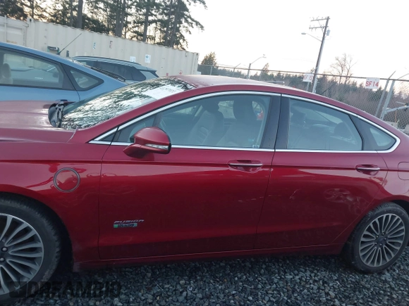 2017 Ford Fusion Energi SE with VIN 3FA6P0PU3HR277659, listed as a IAAI auction lot 41297011 with 119,244 mi miles. Bid and sale history available at carsss.com. Image 14.