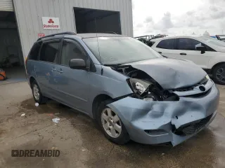 2010 Toyota Sienna CE with VIN 5TDKK4CC3AS340287, listed as a Copart auction lot 55134155 with 188,394 mi miles and Salvage Title. Bid and sale history available at DreamBid. Image 4.