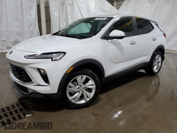 2025 Buick Encore GX Preferred with VIN KL4AMCSL1SB203398, listed as a Copart auction lot 63255575 with 1,270 mi miles and Clean title. Bid and sale history available at DreamBid. Image 1.