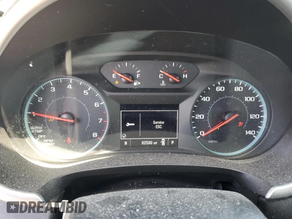 2020 Chevrolet Malibu LS with VIN 1G1ZB5ST4LF137460, listed as a Copart auction lot 54318475 with 62,590 mi miles and Non Repairable. Bid and sale history available at DreamBid. Image 9.