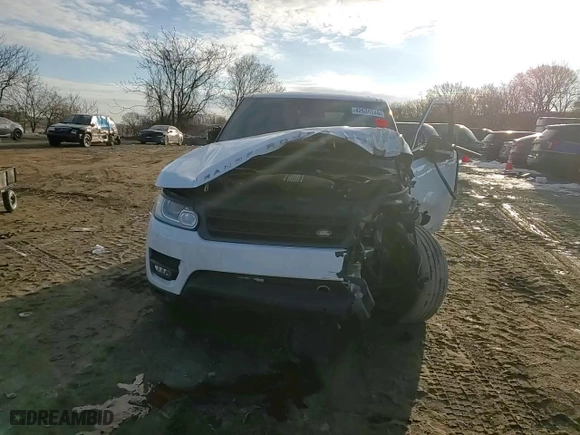 2016 Land Rover Range Rover Sport V8 Dynamic with VIN SALWR2EF4GA105341, listed as a Copart auction lot 42634685 with 107,376 mi miles and Salvage Title. Bid and sale history available at carsss.com. Image 12.