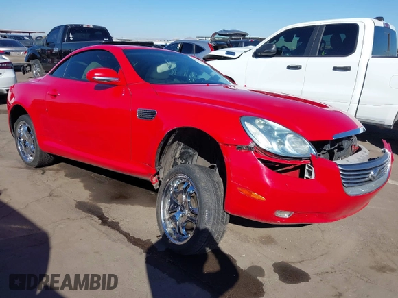 2003 Lexus SC 430 with VIN JTHFN48Y430048651, listed as a IAAI auction lot 41652361 with 149,346 mi miles and . Bid and sale history available at DreamBid. Image 1.