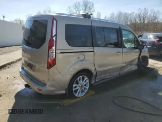 2015 Ford Transit Connect Wagon Titanium with VIN NM0GE9G73F1186303, listed as a Copart auction lot 49785855 with 88,556 mi miles and Salvage Title. Bid and sale history available at carsss.com. Image 3.