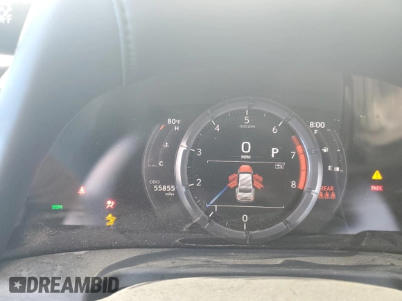 2021 Lexus ES 350 F Sport z VIN 58AHZ1B15MU081763, wystawiony jako Copart lot #51173105 z przebiegiem 55 855 mil mil oraz Nie do naprawy • Non repairable. Historia ofert i sprzedaży dostępna na DreamBid. Obrazek 9.