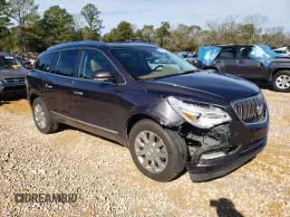 2015 Buick Enclave Leather with VIN 5GAKRBKD8FJ345372, listed as a Copart auction lot 87853075 with 217,779 mi miles and Salvage Title. Bid and sale history available at carsss.com. Image 4.