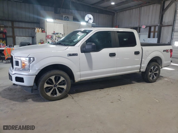 2019 Ford F-150 XL with VIN 1FTEW1E53KFA33329, listed as a Copart auction lot 52107625 with 245,109 mi miles and Clean Title. Bid and sale history available at carsss.com. Image 1.