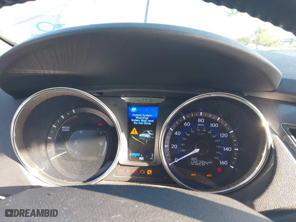 2015 Hyundai Sonata Hybrid Limited with VIN KMHEC4A44FA119321, listed as a IAAI auction lot 41517009 with 126,284 mi miles. Bid and sale history available at carsss.com. Image 7.