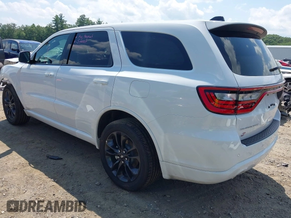 2025 Dodge Durango GT Plus with VIN 1C4RDJDG4SC532619, listed as a IAAI auction lot 42733995 with 3,163 mi miles and . Bid and sale history available at DreamBid. Image 3.