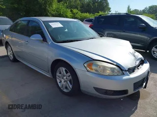 2011 Chevrolet Impala LT Fleet with VIN 2G1WG5EK7B1161734, listed as a IAAI auction lot 42580168 with 158,740 mi miles and . Bid and sale history available at DreamBid. Image 1.