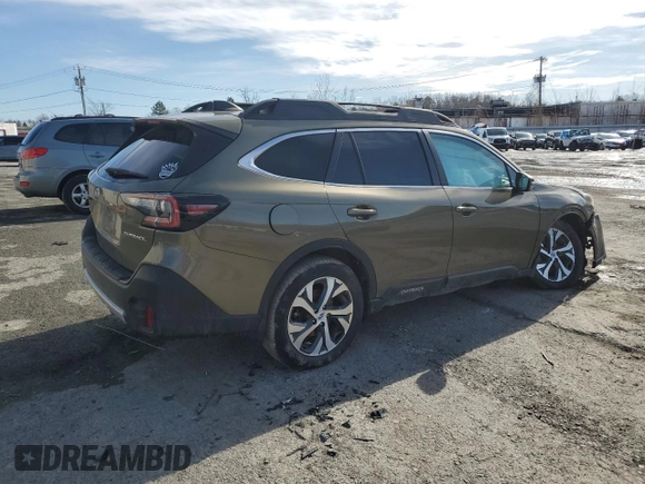2020 Subaru Outback Limited с VIN 4S4BTANC1L3175770, выставлен на аукционе Copart как лот 44978555 с пробегом Не указан миль и Списание • Salvage title. История ставок и продаж доступна на DreamBid. Изображение 3.