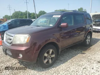 2009 Honda Pilot EX-L z VIN 5FNYF38579B016164, wystawiony jako Copart lot #58960065 z przebiegiem 282 058 mil mil oraz Czysty tytuł • Clean title. Historia ofert i sprzedaży dostępna na DreamBid. Obrazek 1.