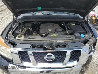 2014 Nissan Titan SV with VIN 1N6BA0CA5EN508322, listed as a Copart auction lot 58561645 with 98,227 mi miles and Salvage title. Bid and sale history available at DreamBid. Image 11.