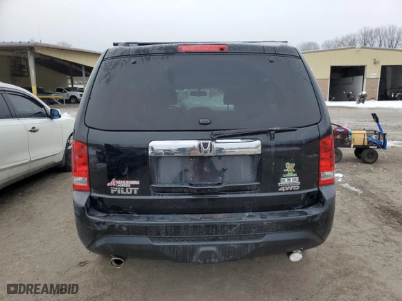 2015 Honda Pilot Touring with VIN 5FNYF4H96FB019786, listed as a Copart auction lot 44500685 with 119,281 mi miles and Salvage Title. Bid and sale history available at carsss.com. Image 6.