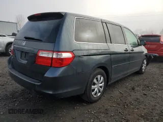 2006 Honda Odyssey LX with VIN 5FNRL382X6B097238, listed as a Copart auction lot 47231495 with 155,289 mi miles and Salvage Title. Bid and sale history available at carsss.com. Image 3.