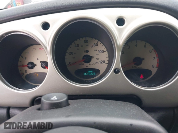 2005 Chrysler PT Cruiser Touring with VIN 3C3EY55E35T628200, listed as a IAAI auction lot 41707251 with 82,655 mi miles and . Bid and sale history available at DreamBid. Image 7.