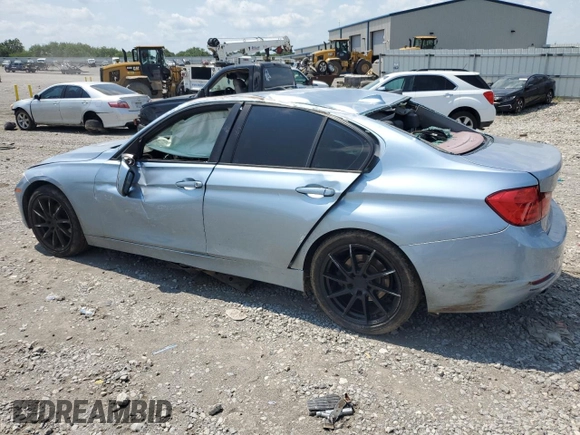2014 BMW 3 Series 328d with VIN WBA3D3C58EK154099, listed as a Copart auction lot 63163584 with 159,367 mi miles and Salvage Title. Bid and sale history available at carsss.com. Image 2.