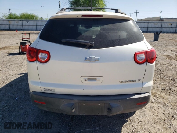 2012 Chevrolet Traverse 1LT with VIN 1GNKRGED1CJ204993, listed as a Copart auction lot 48971835 with 211,041 mi miles and Salvage Title. Bid and sale history available at DreamBid. Image 6.