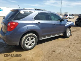 2013 Chevrolet Equinox LT with VIN 2GNALDEK7D6422882, listed as a Copart auction lot 52435605 with 0 mi miles and Salvage Title. Bid and sale history available at carsss.com. Image 3.