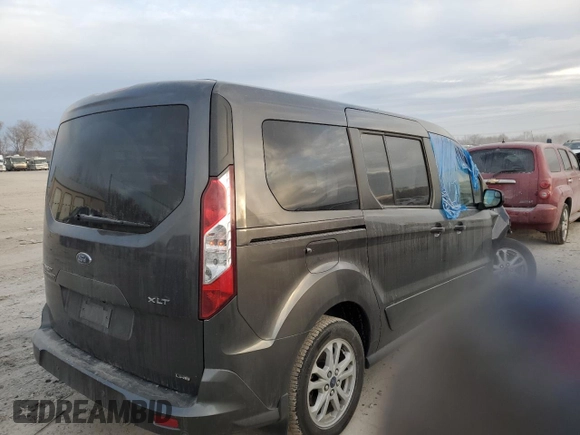 2020 Ford Transit Connect XLT with VIN NM0GE9F26L1467061, listed as a Copart auction lot 41843395 with Not provided miles and Salvage title. Bid and sale history available at DreamBid. Image 3.