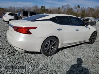2017 Nissan Maxima S with VIN 1N4AA6AP3HC424322, listed as a Copart auction lot 46972805 with 162,070 mi miles and Salvage Title. Bid and sale history available at DreamBid. Image 3.